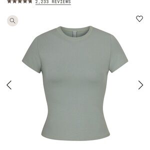 Skims Cotten Jersey T-Shirt
